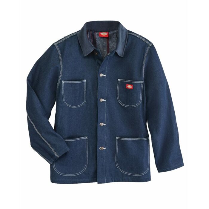 Men's Fleece Lined Chore Denim Jacket Thumbnail