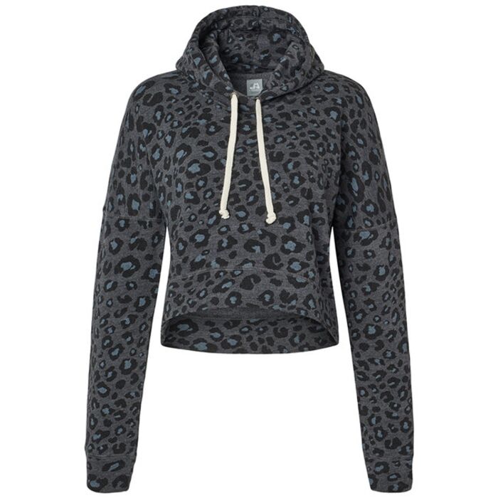 Ladies' Triblend Cropped Hooded Sweatshirt Thumbnail