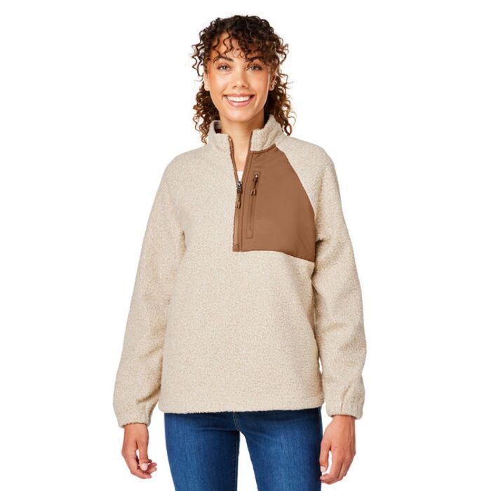 Ladies' Aura Sweater Fleece Quarter-Zip Thumbnail
