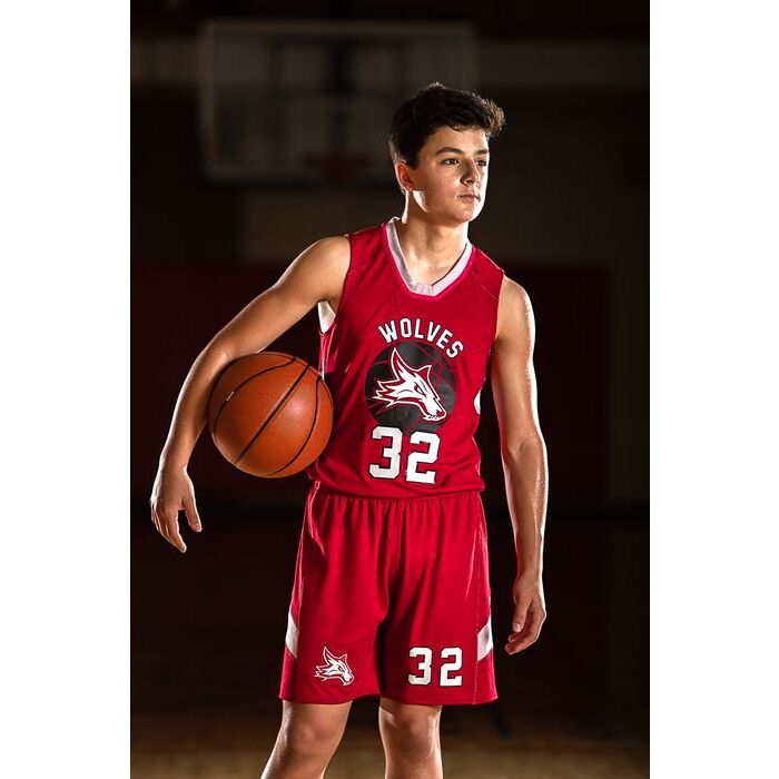 Dual-Side Single Ply Basketball Jersey Thumbnail