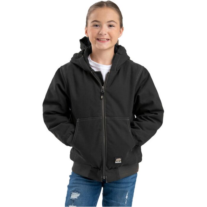 Youth Highland Softstone Duck Hooded Jacket Thumbnail