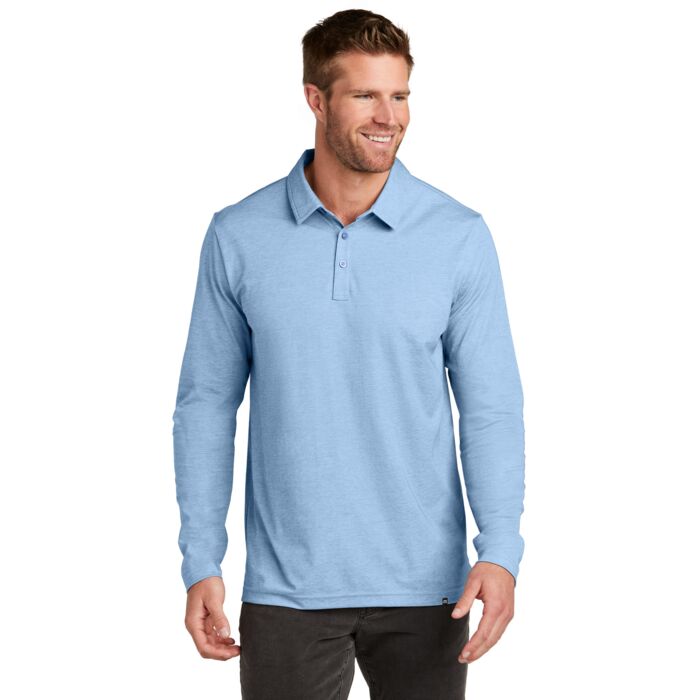 Oceanside Heather Long Sleeve Polo Thumbnail