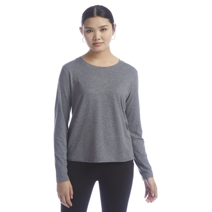 Ladies' Cutout Long Sleeve T-Shirt Thumbnail