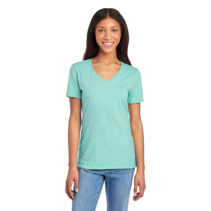 Ladies' Premium Blend V-Neck T-Shirt Thumbnail