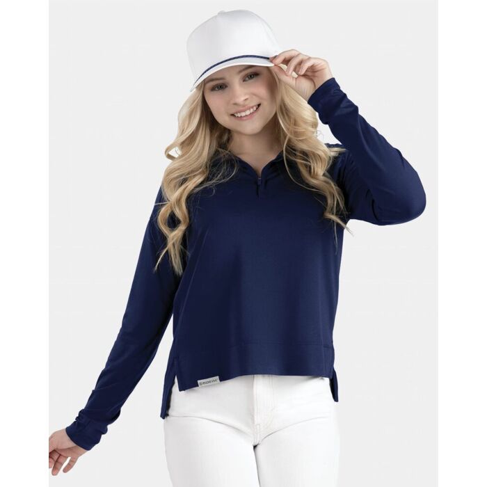 Women's Eco Revive™ Ventura Soft Knit Quarter-Zip Pullover Thumbnail