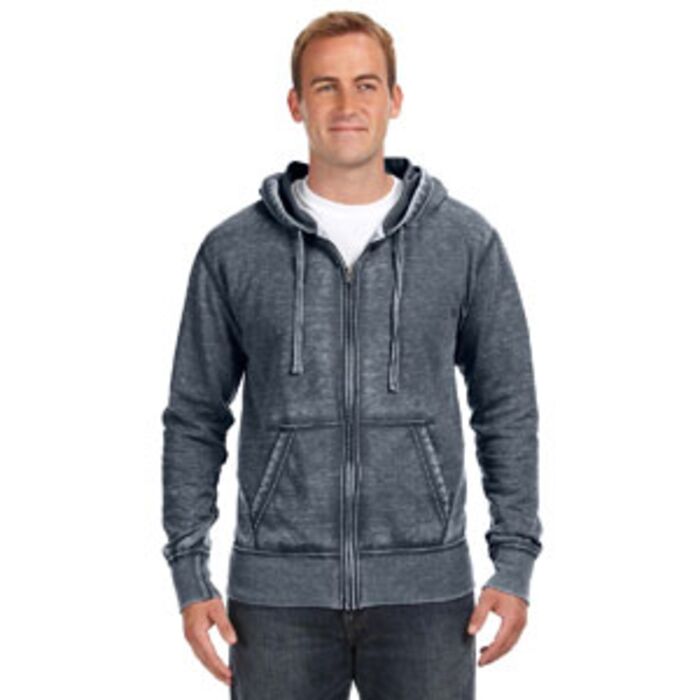 Adult Vintage Zen Full-Zip Fleece Hooded Sweatshirt Thumbnail