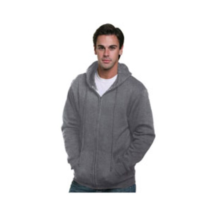 Adult USA Made Full-Zip Heavyweight Hooded Sweatshirt Thumbnail