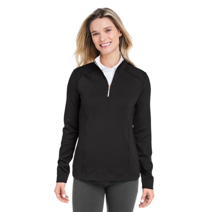 Ladies' Wells Quarter-Zip Tech Pullover Thumbnail