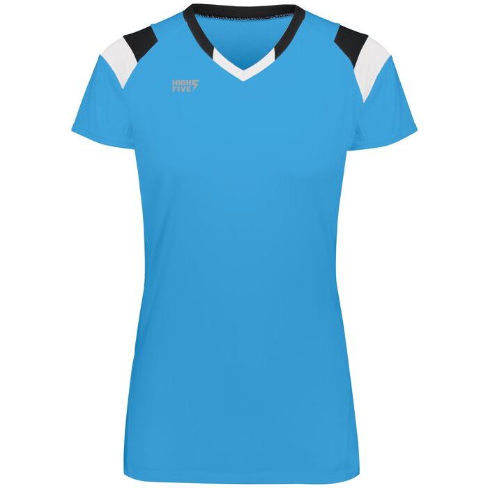 Ladies TruHit Tri-Color Short Sleeve Jersey Thumbnail
