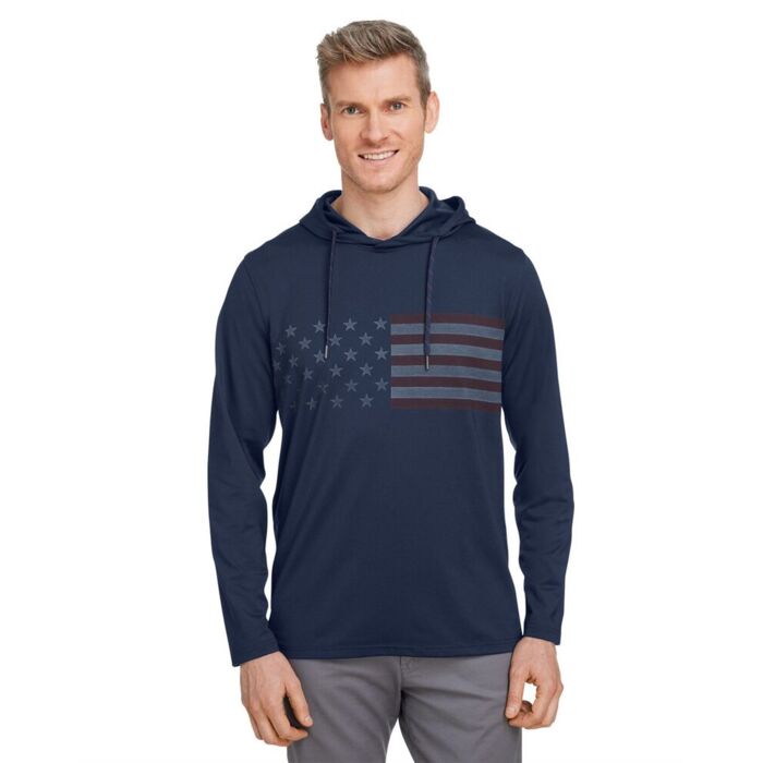 Men's Volition Patriotic Hooded Pullover Thumbnail