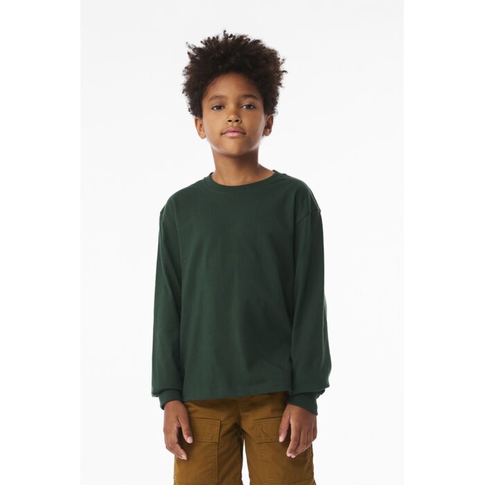 Youth 6 Ounce Heavyweight Long Sleeve Tee Thumbnail