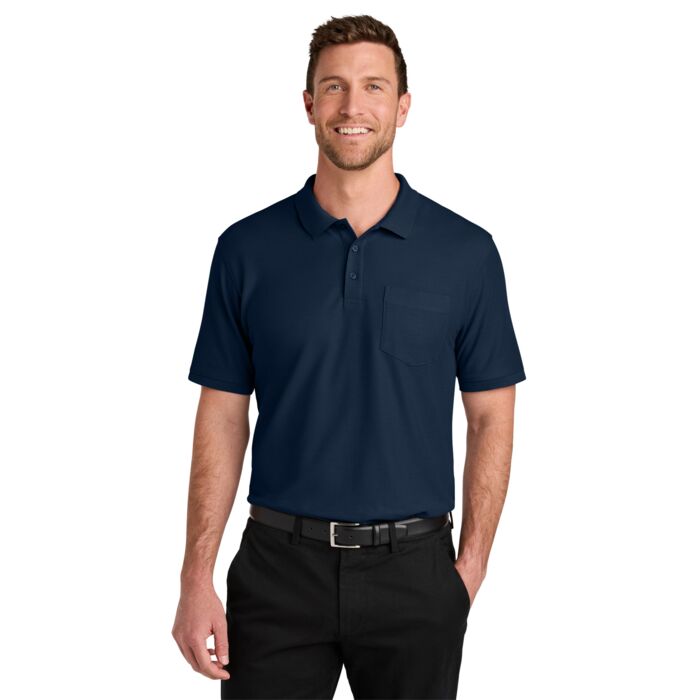 Tall Wearever Signature Pique Pocket Polo Thumbnail