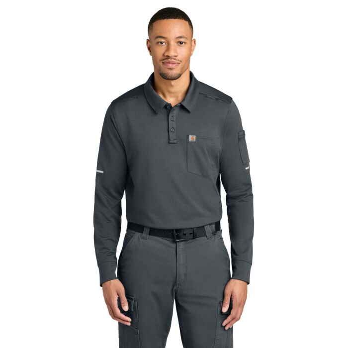 FLD & Rscu Long Sleeve Polo Thumbnail