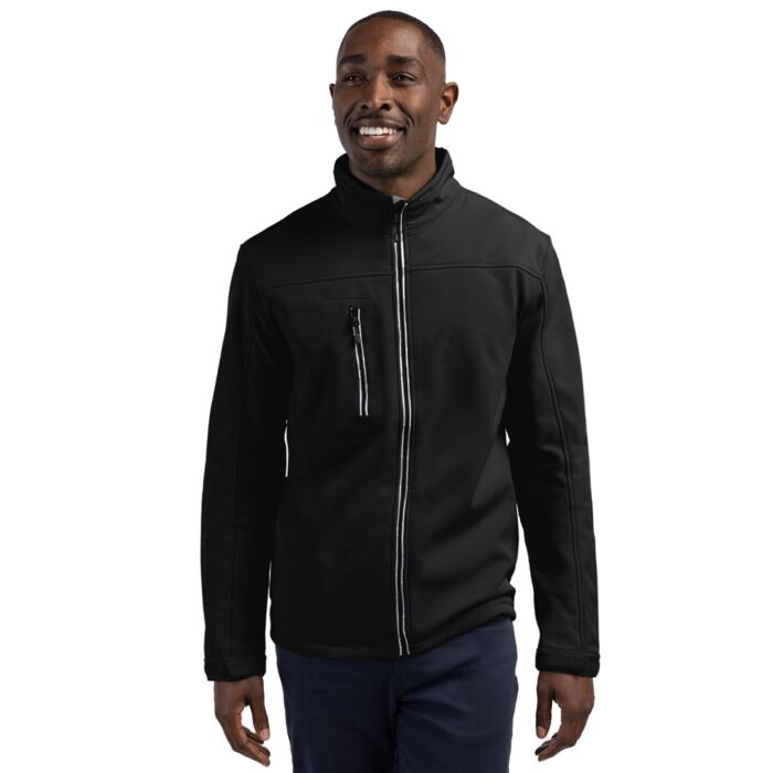 Clique Telemark Eco Stretch Softshell Full Zip Mens Jacket Thumbnail