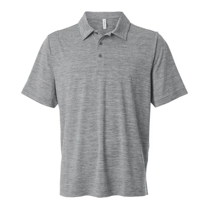 Men's Relay Heathered Stripe Polo Thumbnail