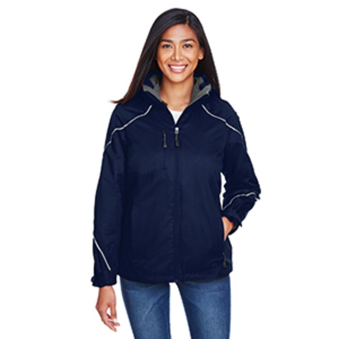Ladies' Angle 3-in-1 Jacket with Bonded Fleece Liner Thumbnail