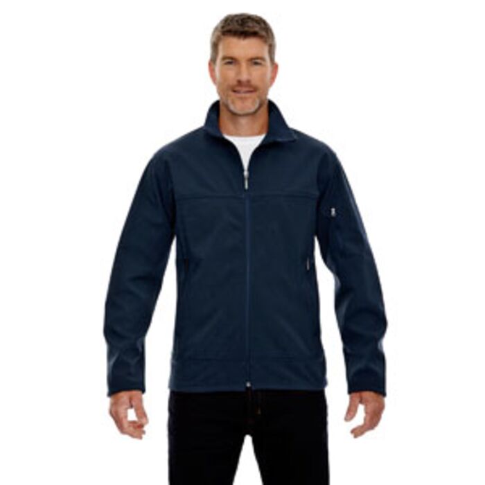 Men's Three-Layer Fleece Bonded Performance Soft Shell Jacket Thumbnail