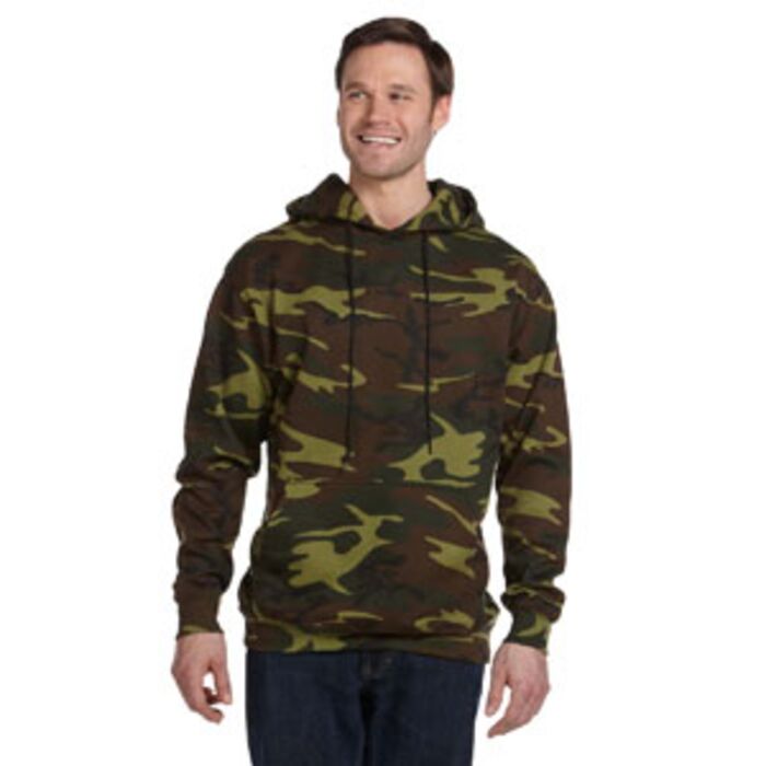 Unisex Camo Pullover Hoodie Thumbnail