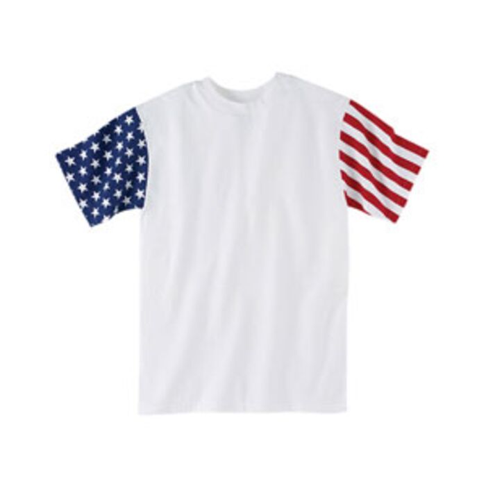 Men's Stars & Stripes Patriotic T-Shirt Thumbnail