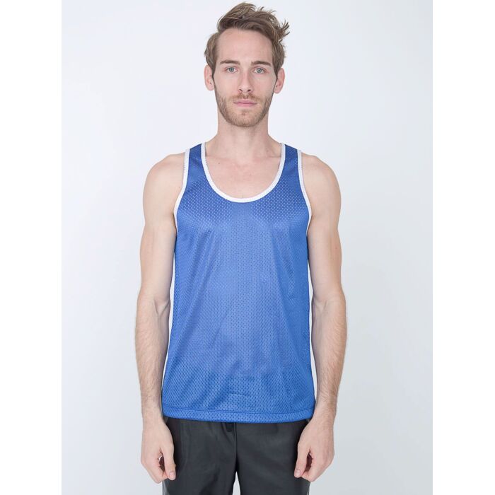 H458 Poly Mesh Athletic Tank Thumbnail