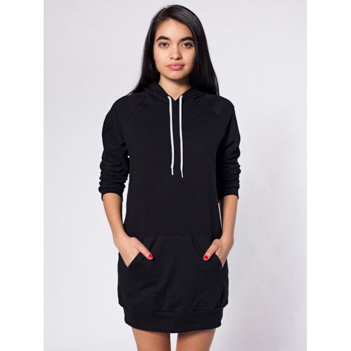 5398 California Fleece Pullover Raglan Hoody Dress Thumbnail