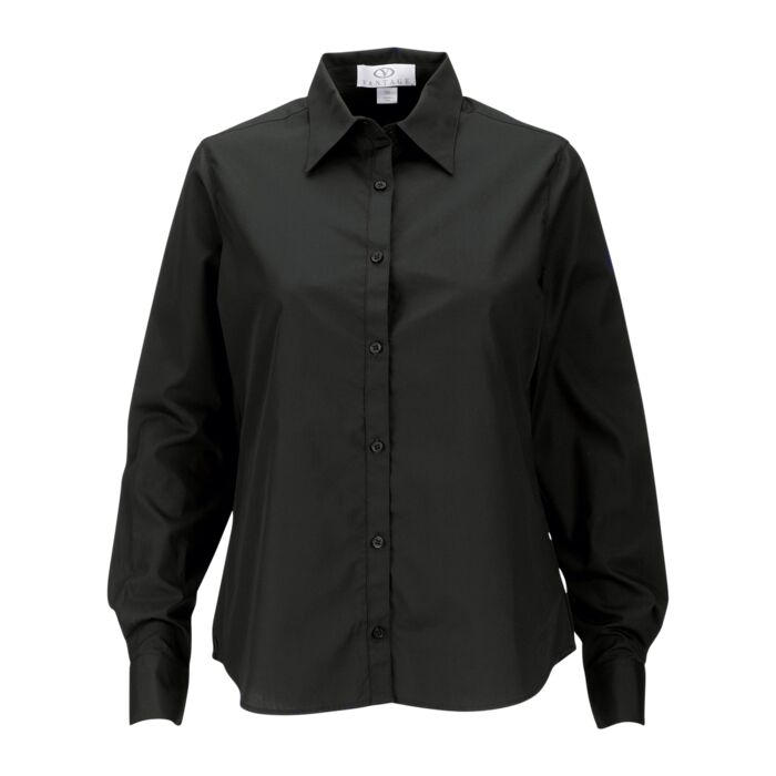 Women's Blended Poplin Shirt Thumbnail