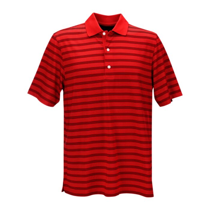 Greg Norman Play Dry? Aerated Weatherknit Stripe Polo Thumbnail