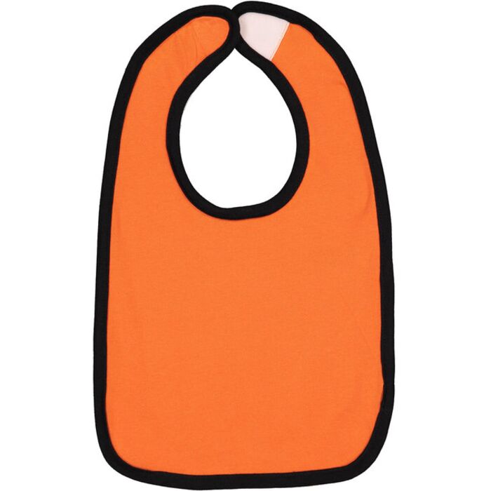 Infant Contrast Trim Bib Thumbnail