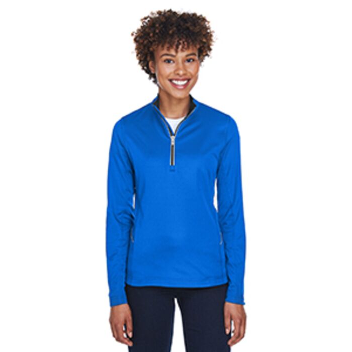Ladies' Cool & Dry Sport Quarter-Zip Pullover Thumbnail