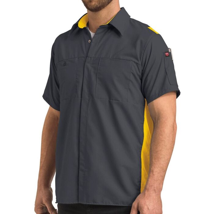 Men's Tall Performance Plus Short Sleeve Shirt with Oilblok Technology Thumbnail