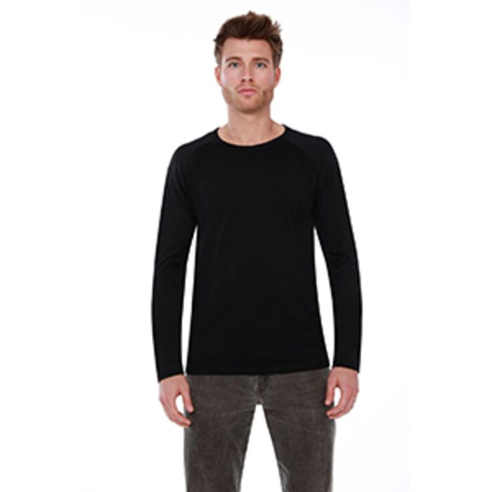 Men's CVC Long-Sleeve Raglan Thumbnail