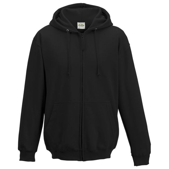 Men's Midweight College Full-Zip Hooded Sweatshirt Thumbnail