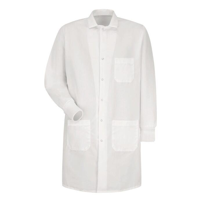 Unisex Poplin Specialized Cuffed Lab Coat Thumbnail