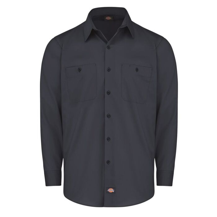 Men's Tall Industrial Worktech Ventilated Long Sleeve Work Shirt Thumbnail