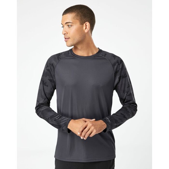 Cayman Camo Performance Long Sleeve T-Shirt Thumbnail