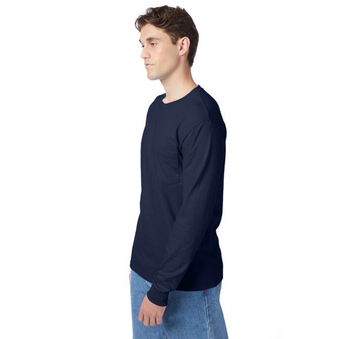 Men's Authentic-T Long-Sleeve Pocket T-Shirt Thumbnail