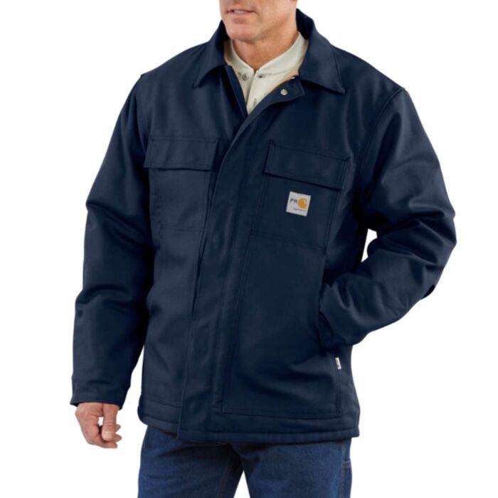 Carhartt Flame Resistant Duck traditional Coat/Quilt Lined Thumbnail