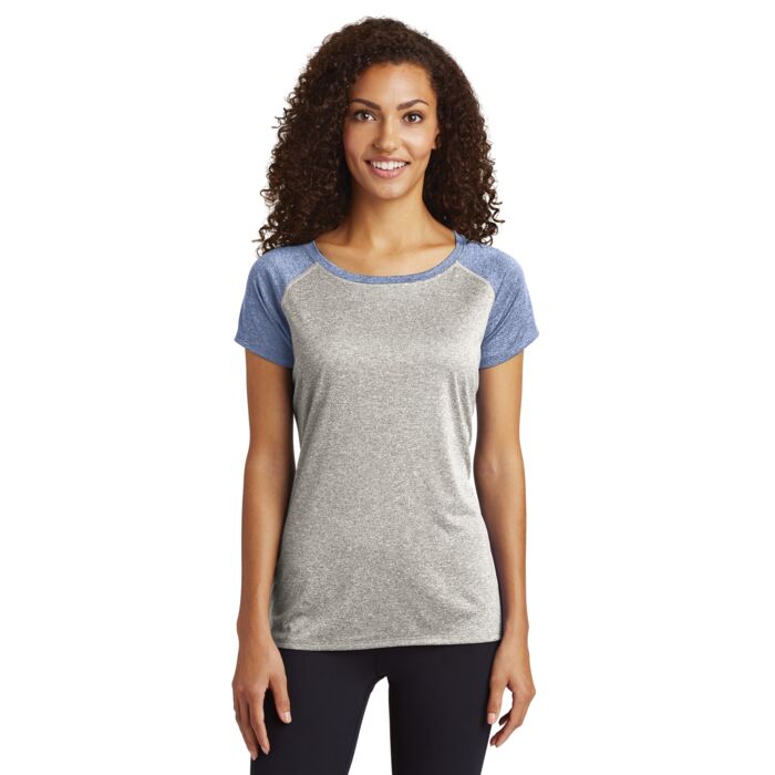 Ladies Heather On Heather Contender ™ Scoop Neck Tee Thumbnail