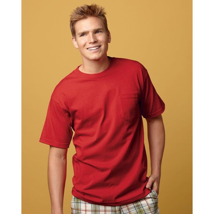 USA-Made Short Sleeve T-Shirt with a Pocket Thumbnail