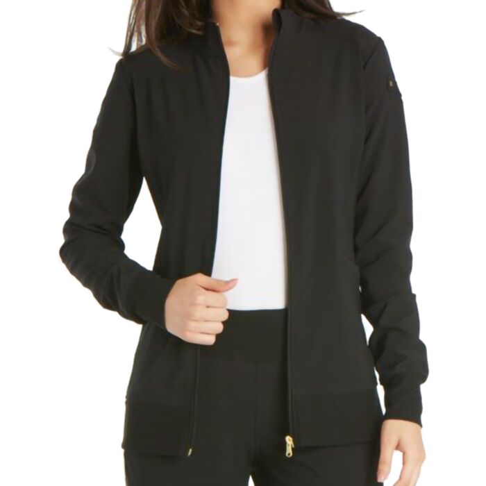 Cherokee Women's Iflex Zip Front Warm Up Jacket Thumbnail