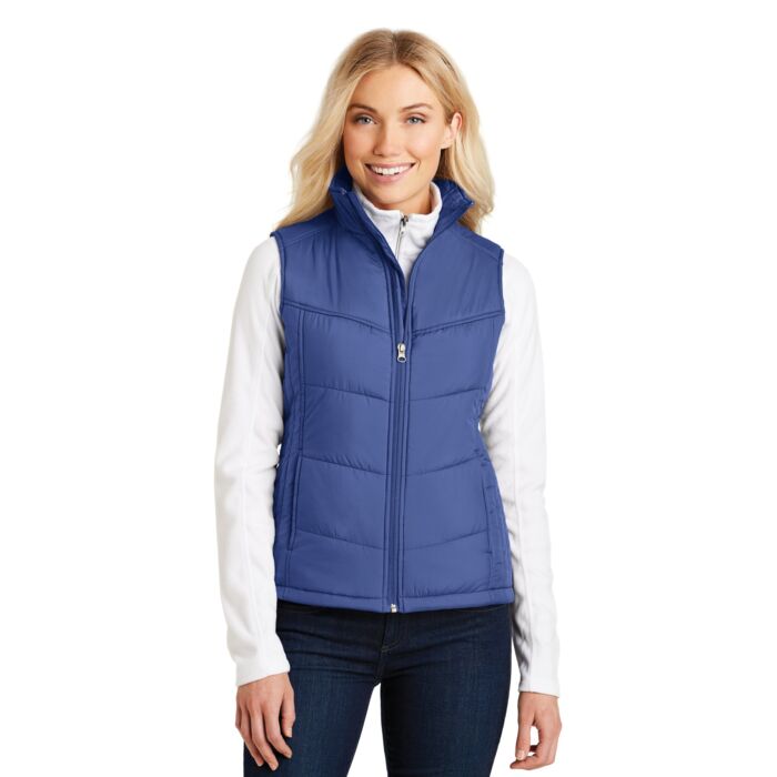 Ladies Puffy Vest Thumbnail