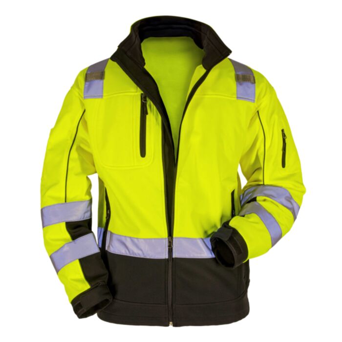 MAX622 ANSI Class 3 HiViz Softshell Jacket Thumbnail