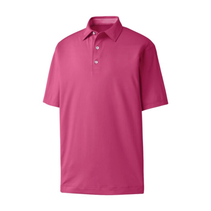 FootJoy ProDry Men's Solid Lisle Self Collar Golf Shirt Thumbnail