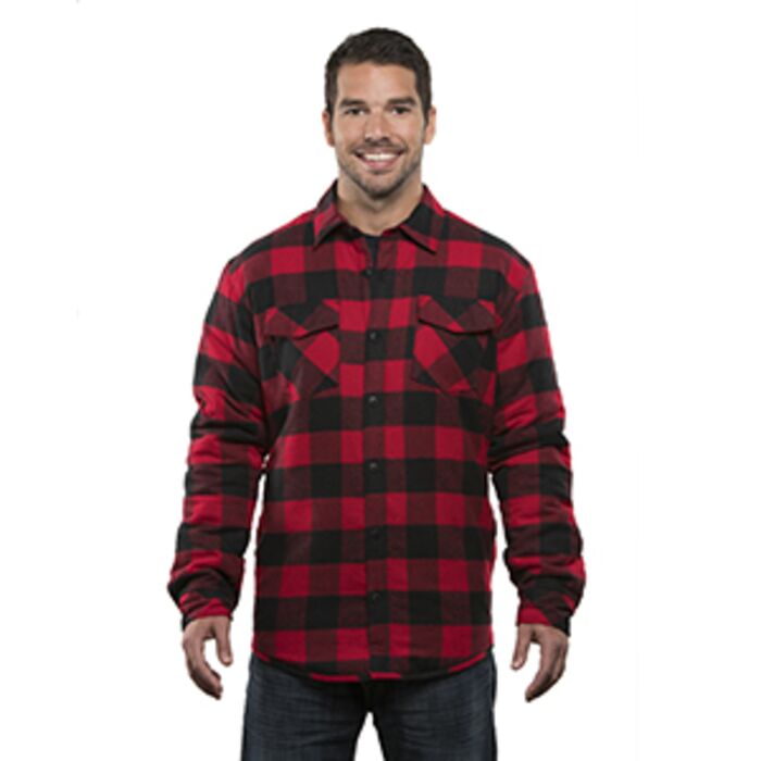 Adult Quilted Flannel Jacket Thumbnail