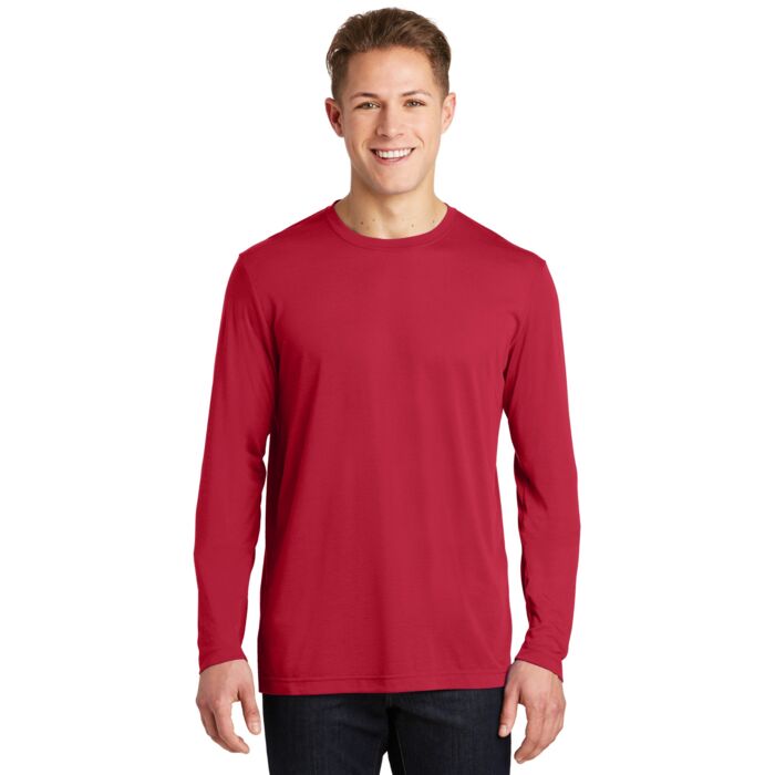 Long Sleeve PosiCharge ® Competitor  Cotton Touch  Tee Thumbnail
