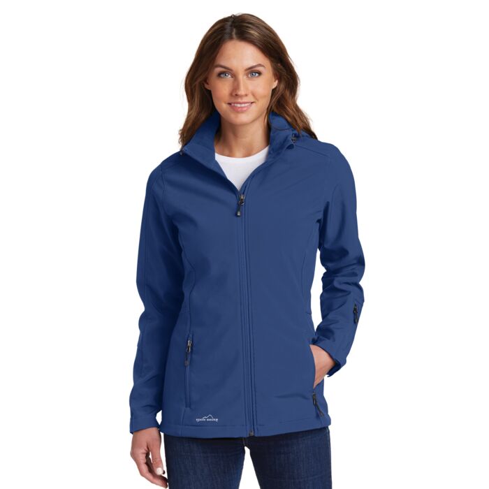 Ladies Hooded Soft Shell Parka Thumbnail