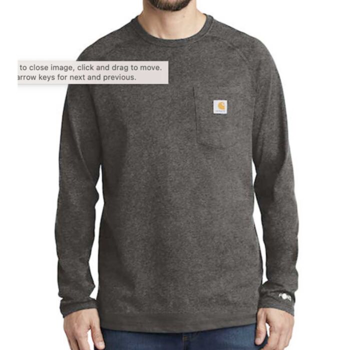 Carhartt - 100393 026 - Long Sleeve Pocket Tee Thumbnail