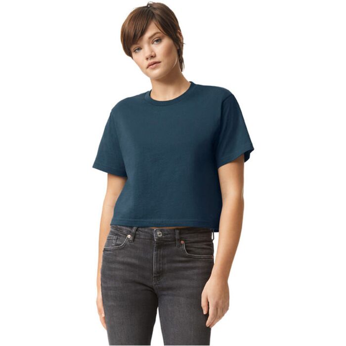 Ladies' Fine Jersey Boxy T-Shirt Thumbnail