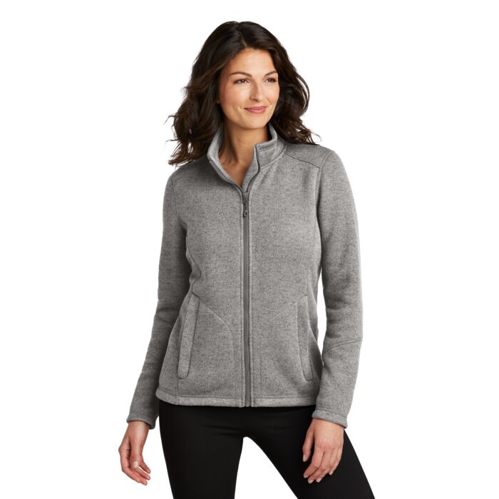 Ladies Arc Sweater Fleece Jacket Thumbnail