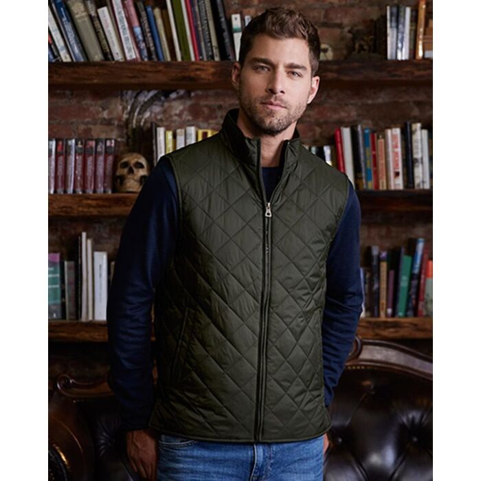 Vintage Diamond Quilted Vest Thumbnail